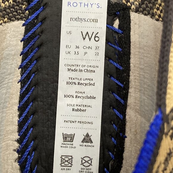 Rothys The Flat Spotted Leopard Animal Print Rounded Toe Ballet Flats Womens 6 - Picture 10 of 14